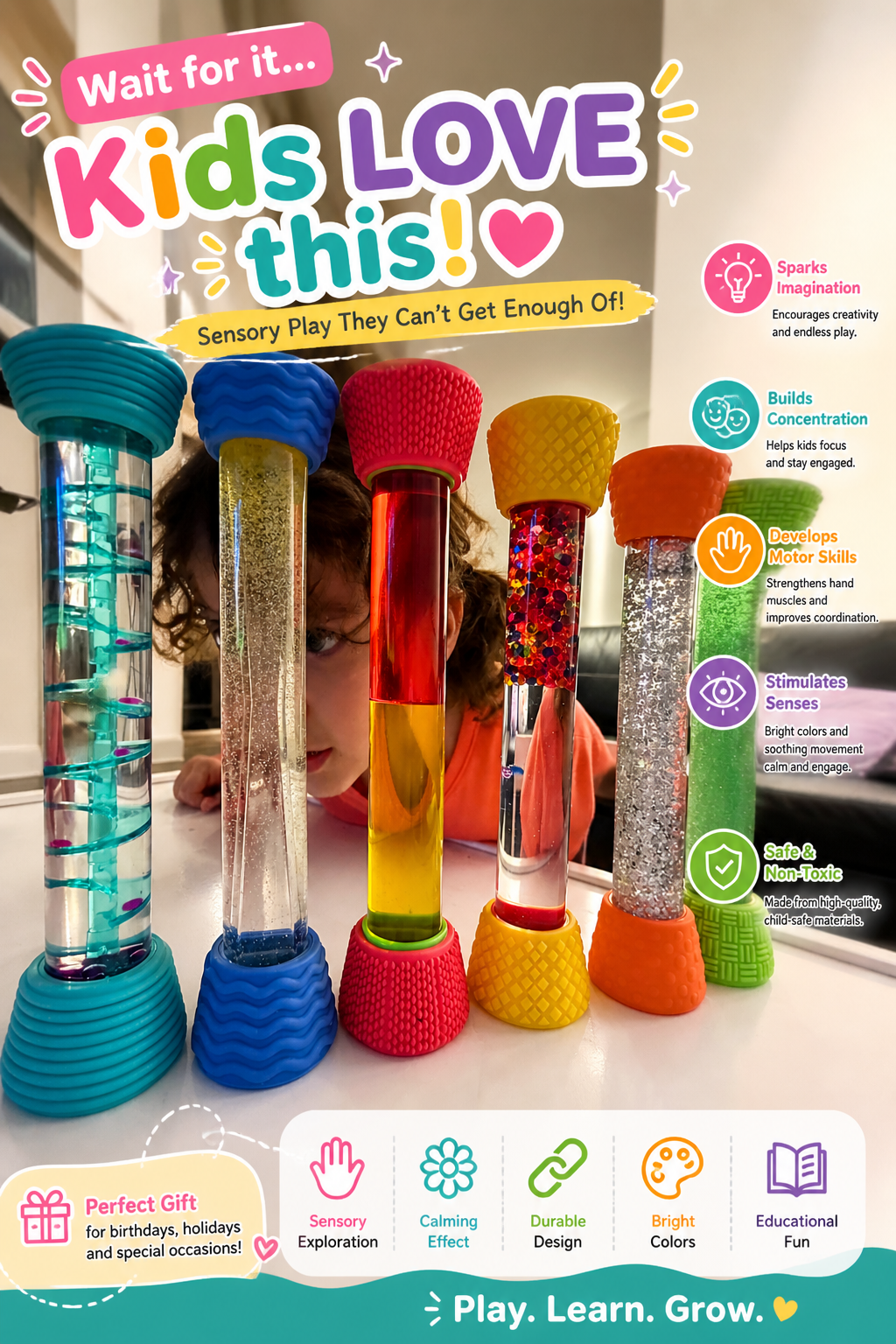 Sensory Motion Tube – Single Unit