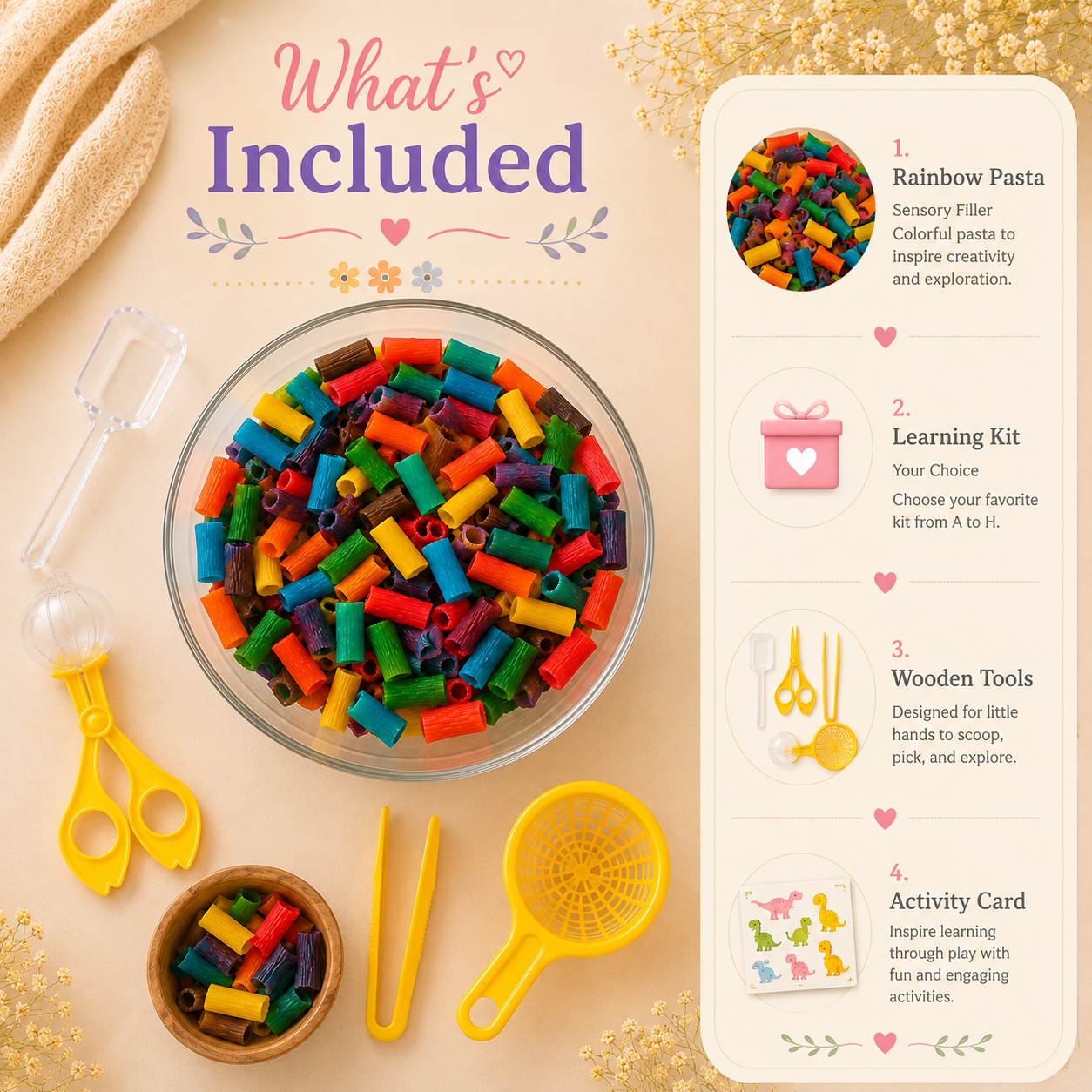 🌈 Rainbow Pasta