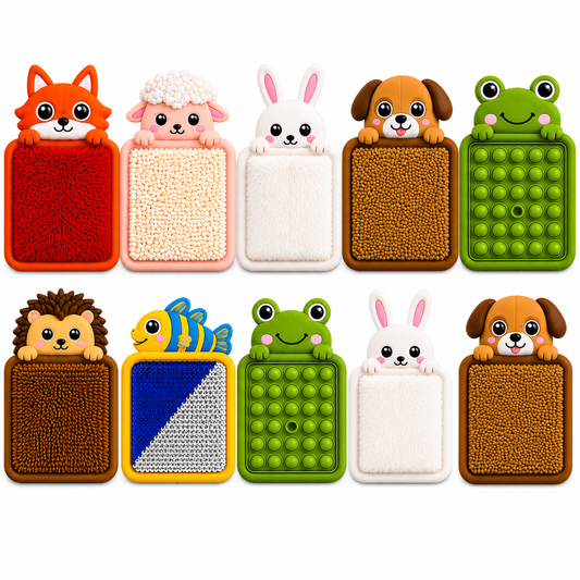 Sensory Animal Texture Pad (5pz)