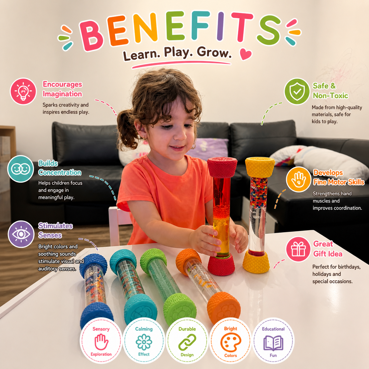 Sensory Motion Tube – Single Unit