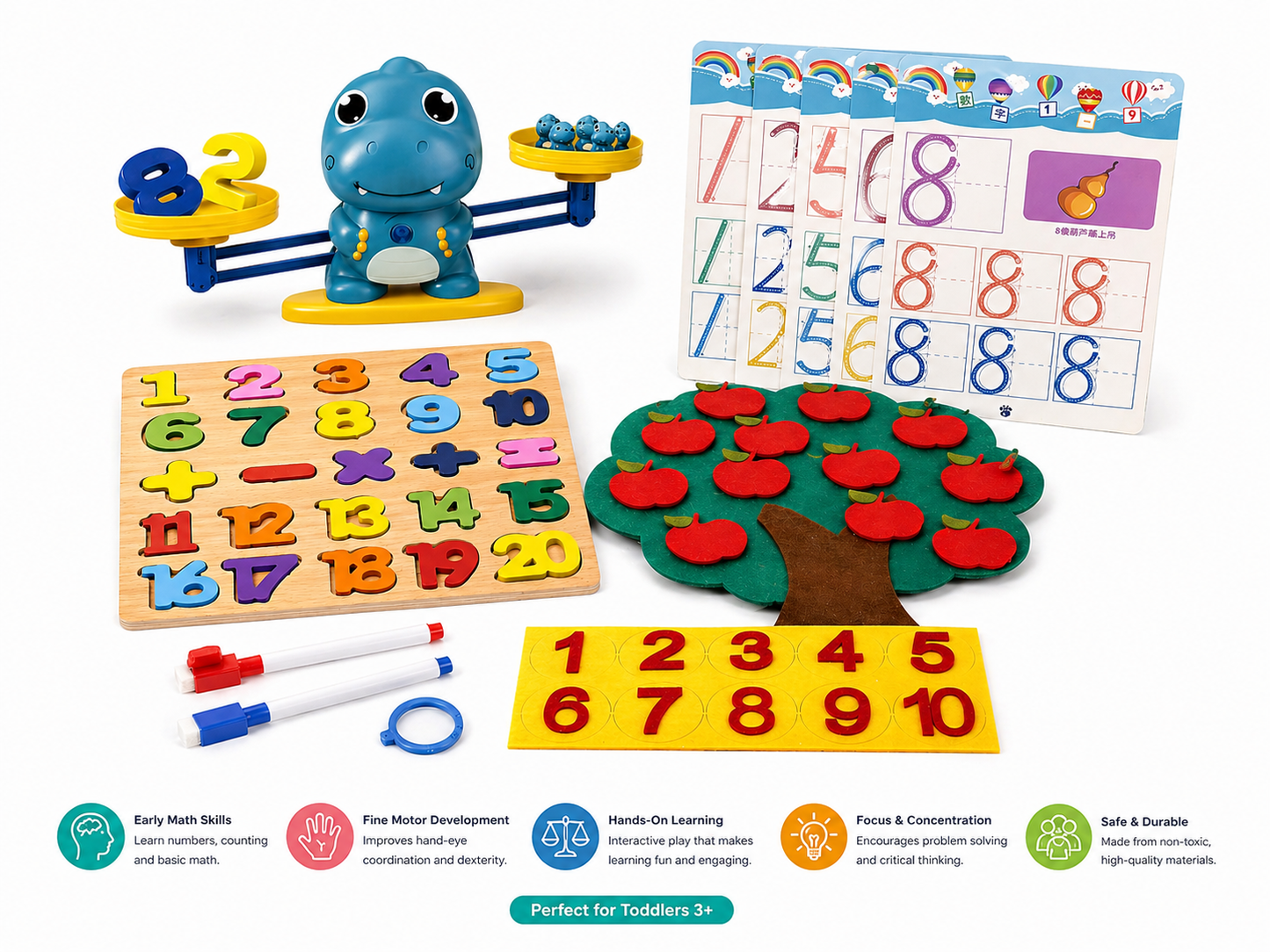 ⚖️ Count & Balance Sensory Kit
