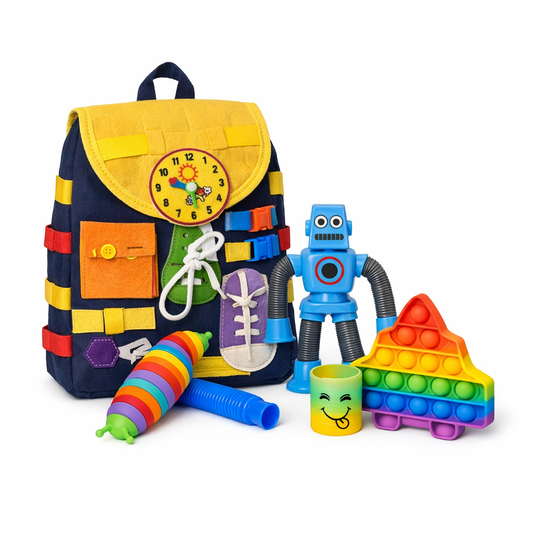 Sensory Backpack – Clock Edition