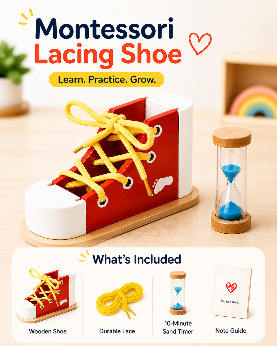 👟 Shoe Lacing Discovery Kit