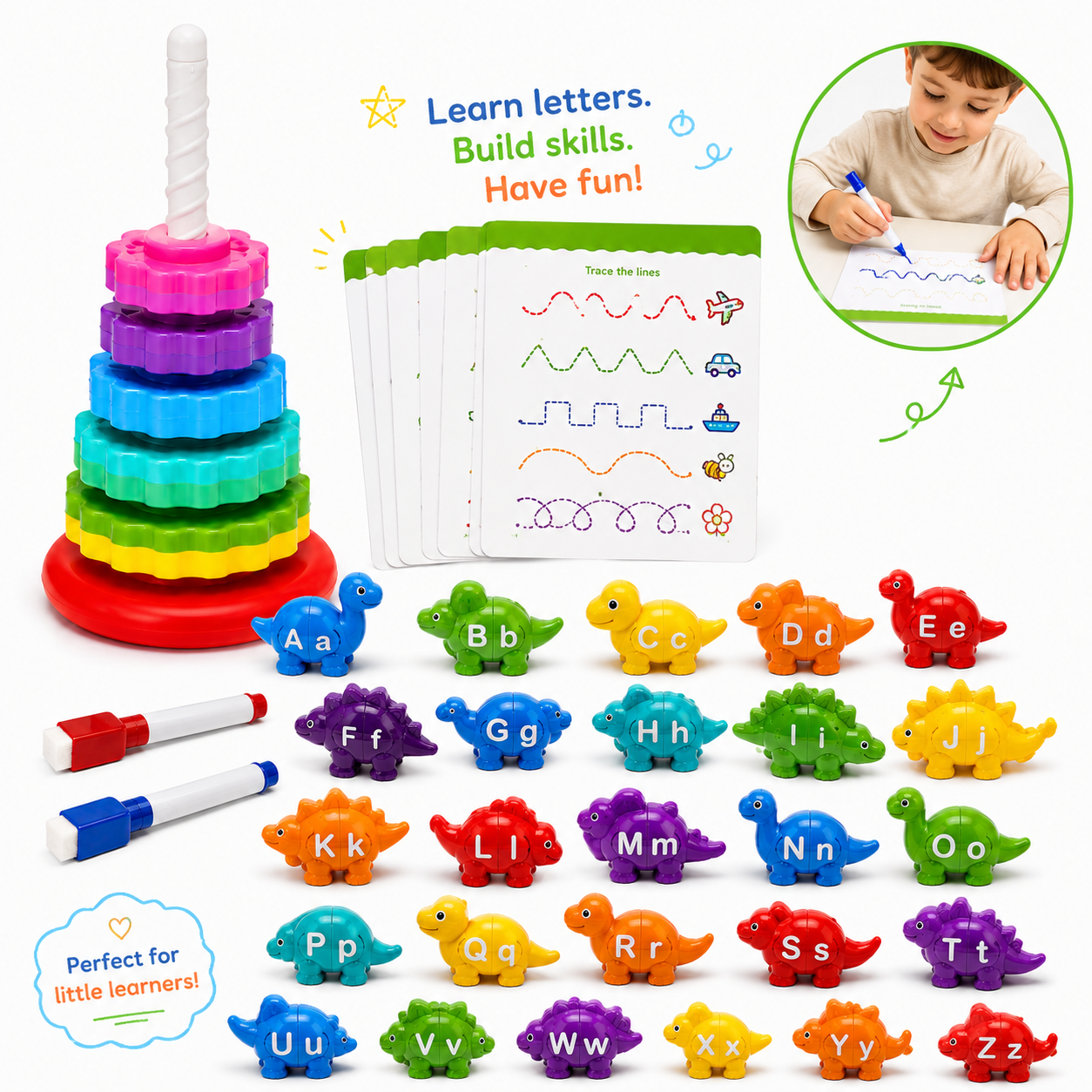 Rainbow Tower Set