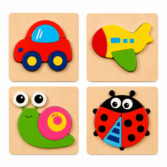 My First Puzzle Set – 4 Pack