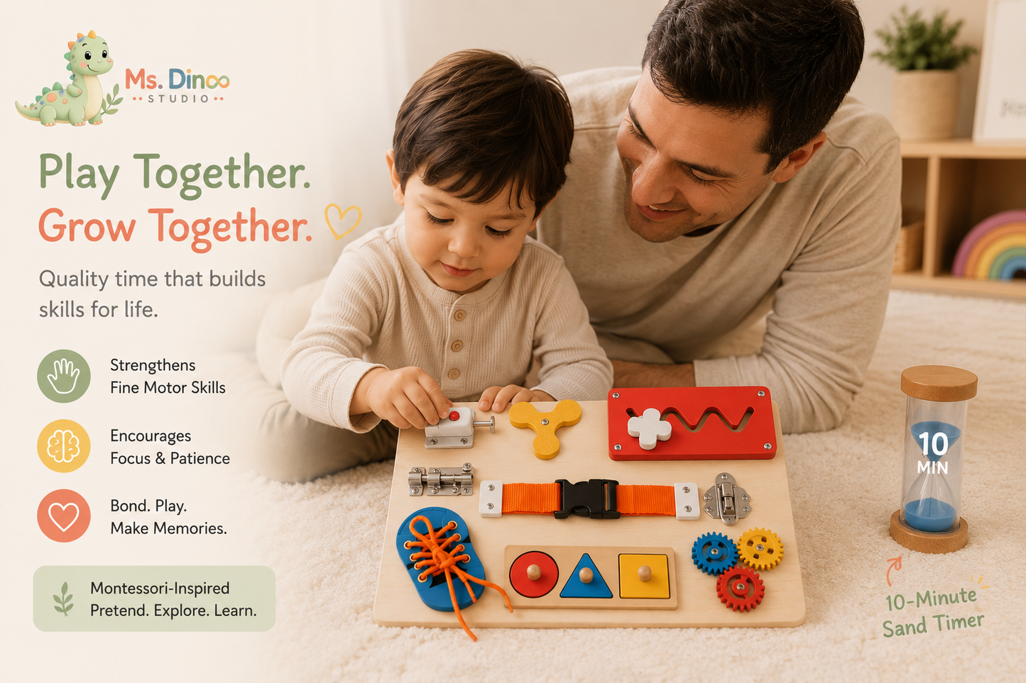 ✨ Practical Life Discovery Board