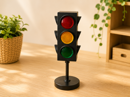 🚦 Educational Traffic Light with LED Lights
